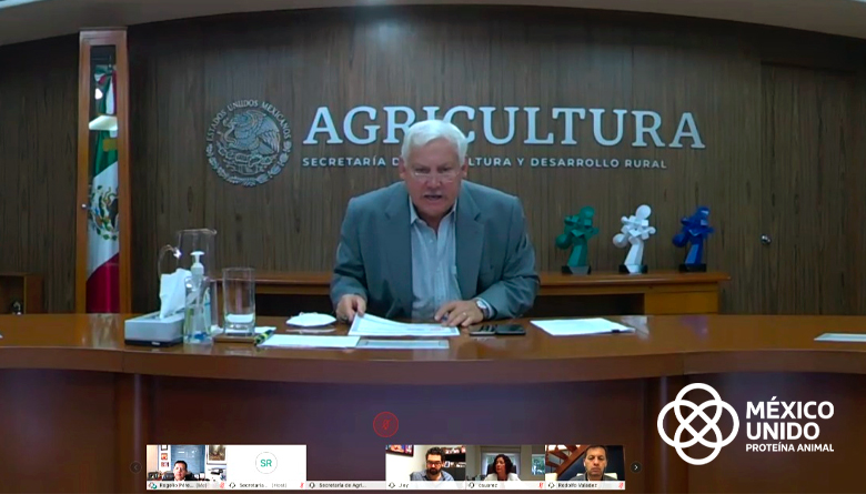 México Unido Proteína Animal en reunión con el Dr. Víctor Villalobos
