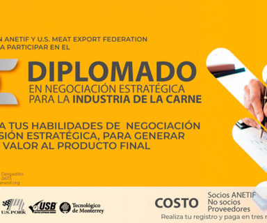 La Oporpa te invita a participar en el Diplomado en negociación estratégica para la industria de la carne